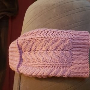 Dog sweater pink